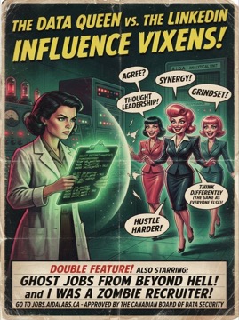 The Data Queen vs. The LinkedIn Influence Vixens